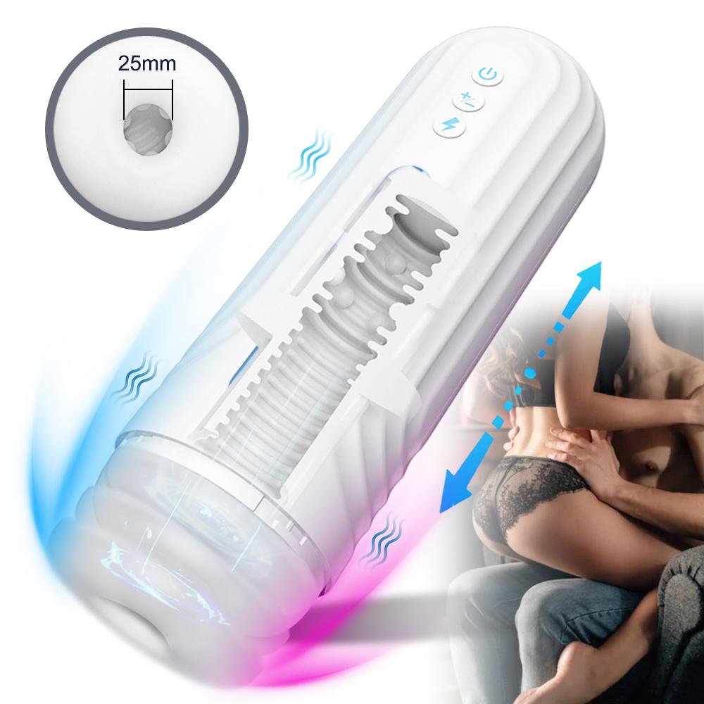  Automatic Sucking Masturbator Adjustable Speed Real Vaginal Suction For Penis Stimulation Self-pleasure Sex Toys For Men