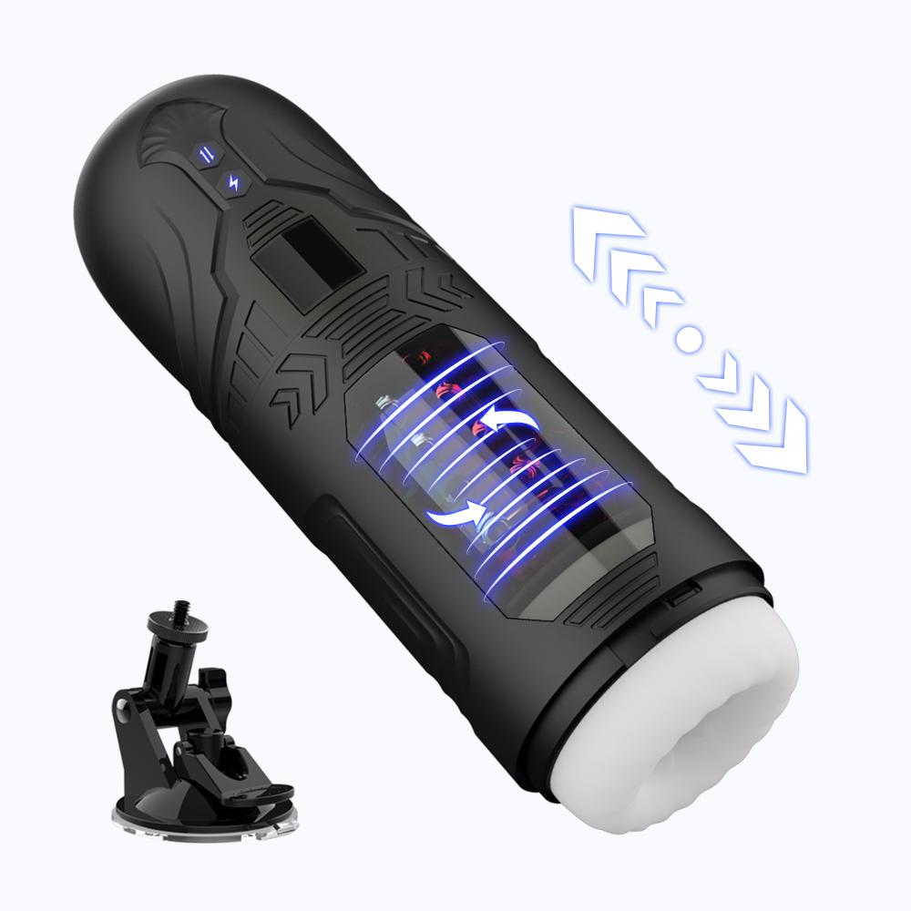 Hot Original Male Masturbator 7 Vibration &amp; Thrusting Modes Fully Waterproof Masturbation Cup