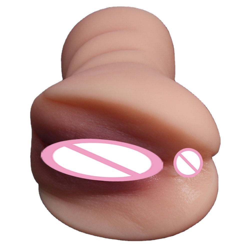 Realistic Silicone Adultos Sex Toys For Men Oral Masturbation Boneca Sexual Pocket Pussy Sex Vagina Real Silicone Pussy