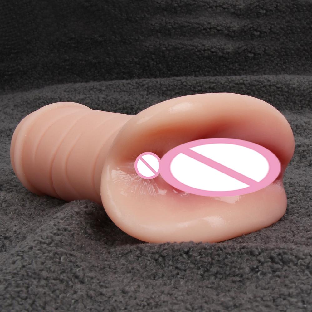 Artificial Vagina Oral Masturbator Eroticos Sexis Produtos Male Real Pussy Sex Speeltjes Male Sex Toy Silicone Realistic Vagin