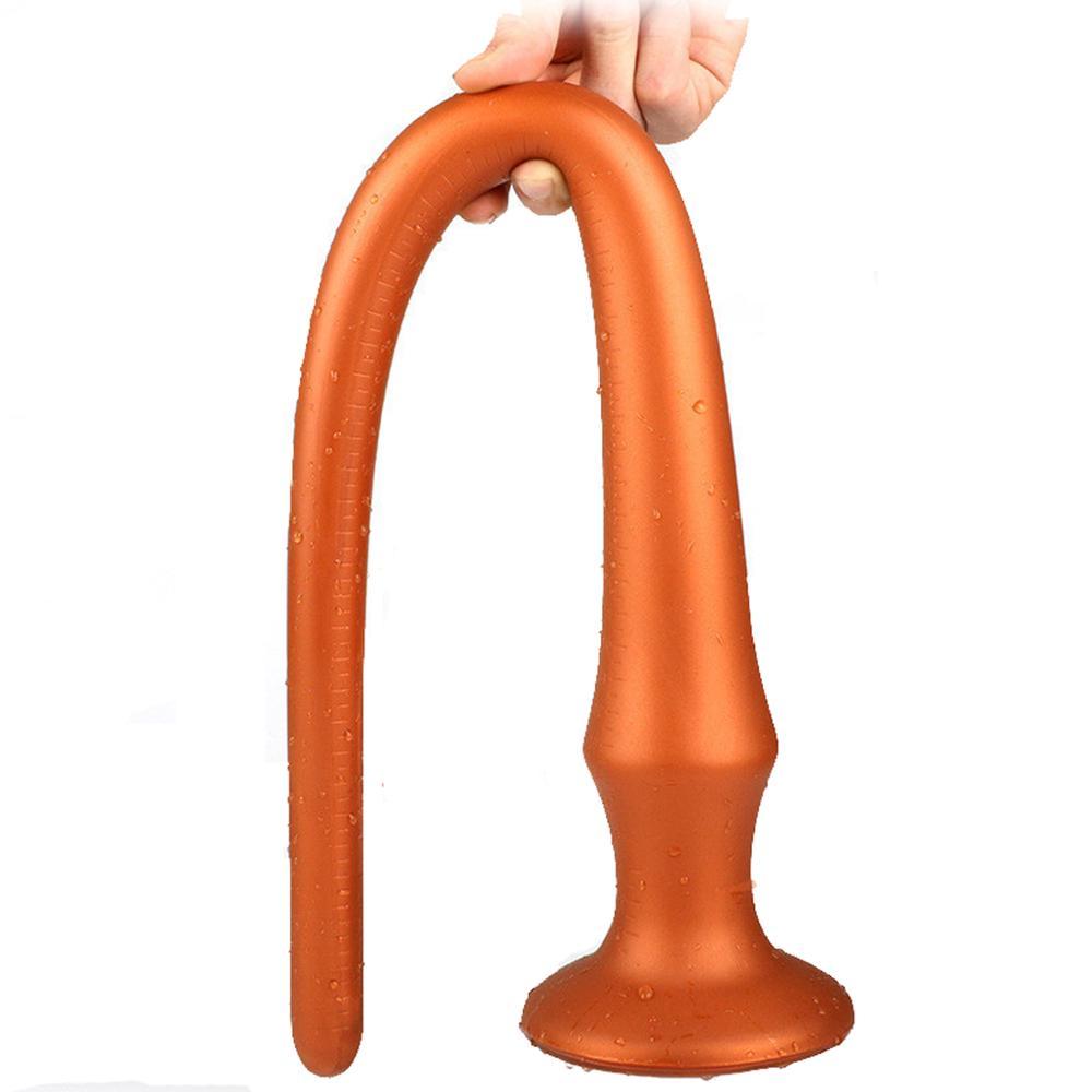 Hot Sale 60cm Super Soft Prostate Massager Anal Plug For Couples Sm