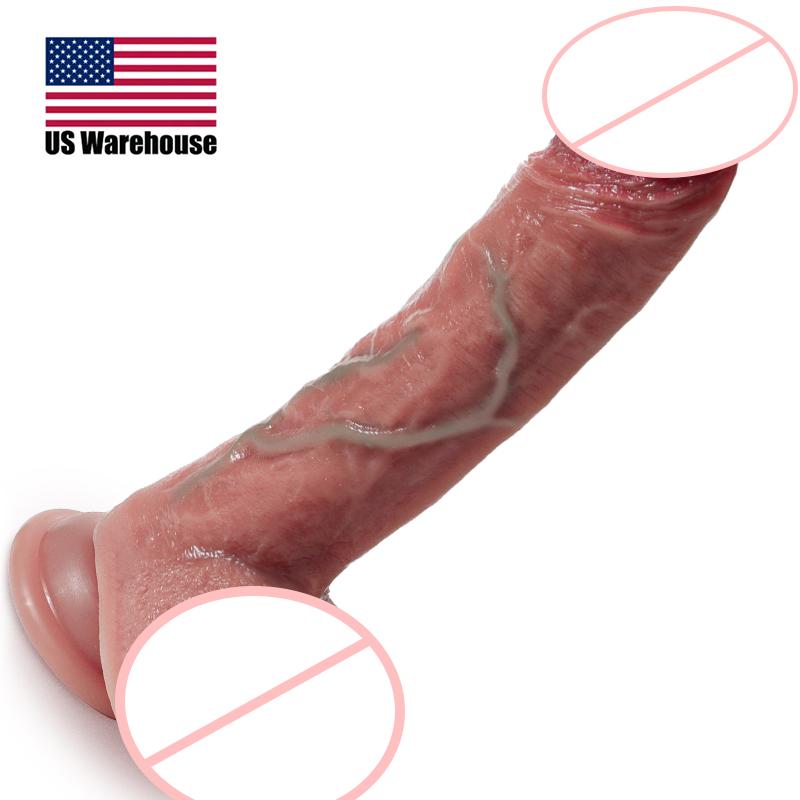 European Best-selling Women Masturbator Penis Strong Suction Cup Sex Toys Xxl Giant Dildo Per Donna