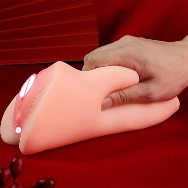 Real Vagina Pocket Pussy Male Masturbators Cup 2 In 1 Vagina Anal Masturbators Adult Sex Toys