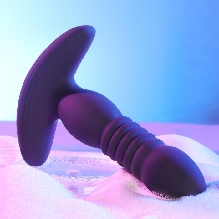 Factory Sale Silicone Electric Remote Control Anal Plug Butt Massager Prostate Vibrator Sex Toy For Men