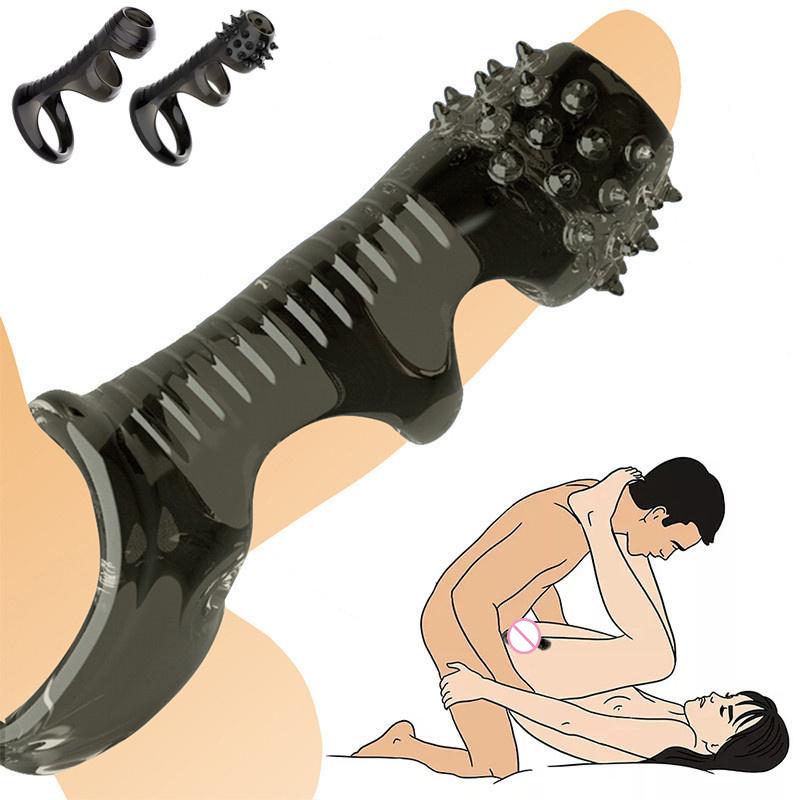 Super Soft Big Delay Ejaculation Realistic Male Dildo Reusable Dildo Penis Ring