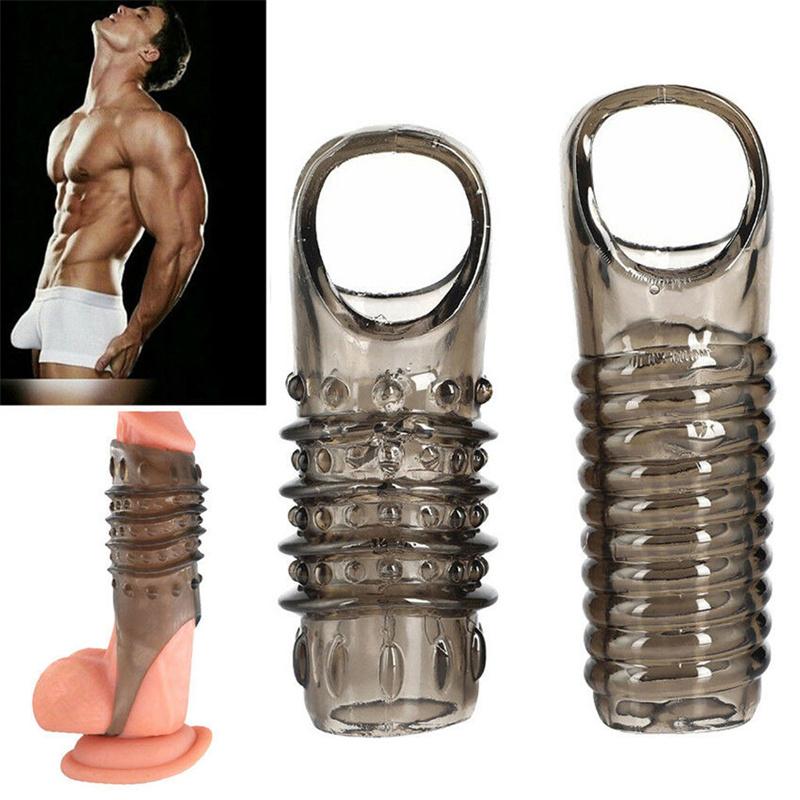 2 Pieces Reusable Bondage Delayed Ejaculation Penis Rooster Chastity Penis Ring For Men Sex Toys