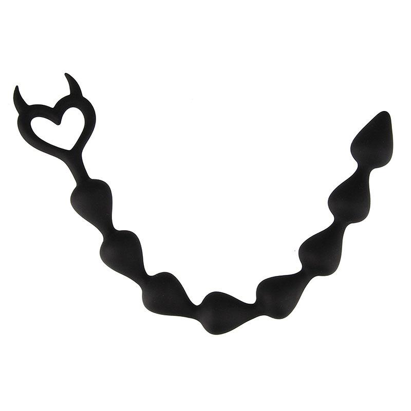 Heart Shape Silicone Anal Plug Sexy Toy Pull Ring 8 Ball Anal Plug Sex Toys For Woman And Men