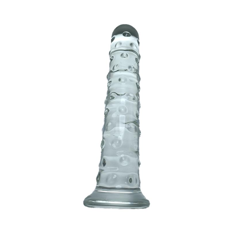 Wholesale Factory Hand Made Glass Dildo With Handle Glass Dildo For Sex Life