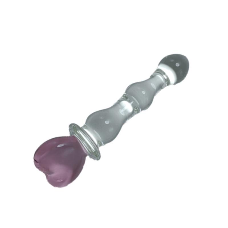 Factory Unique Design Huge Glass Dildo Double Head Type Large Glass Dildo