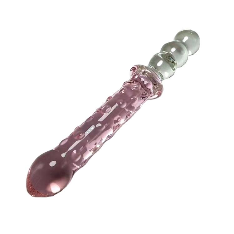 New Design Good Price Glass Dildo Hip Plug Fur Frauen Glass Pleasment Glass Dildos For Women