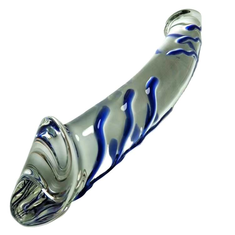 New Fashion High Quality Glass Dildo Double Headed Dildo Shape Glass Dildo