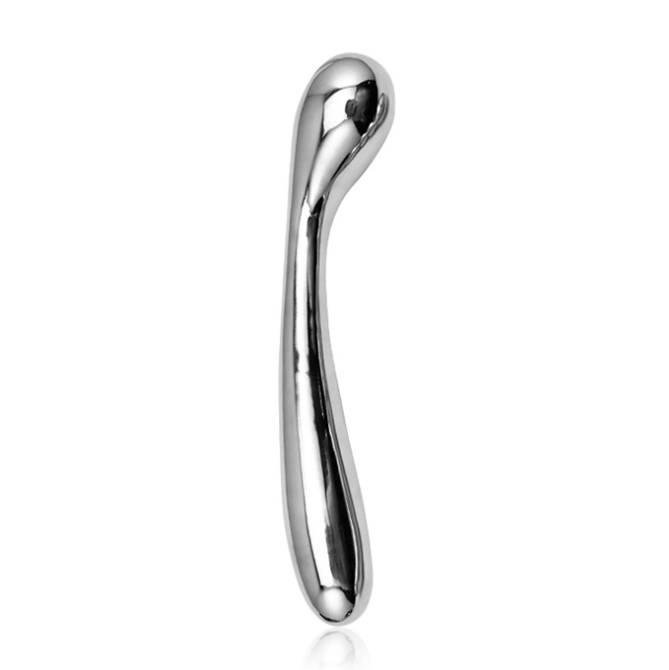 Double Ended Stainless Steel G Spot Prostate Wand Massage Stick Pure Metal Penis P-spot Stimulator Anal Plug Dildo Sex Toy