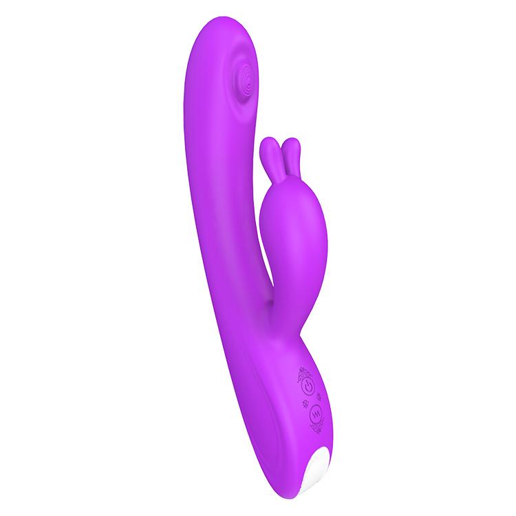  Silicone Rechargeable Finger Motion Clitoris Rabbit Vibrators For Women