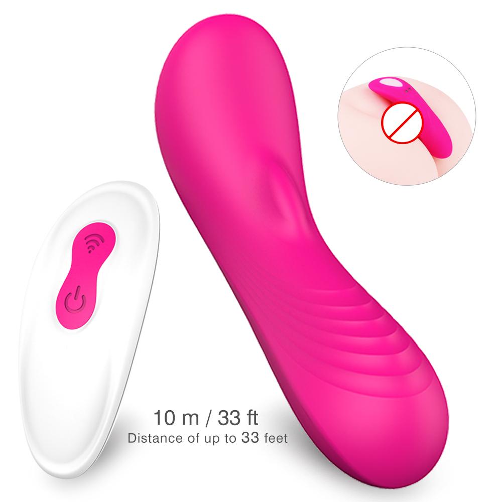  Wireless Mini Remote Control Clitoris Stimulation Panty Wearable Vibrator For Girl