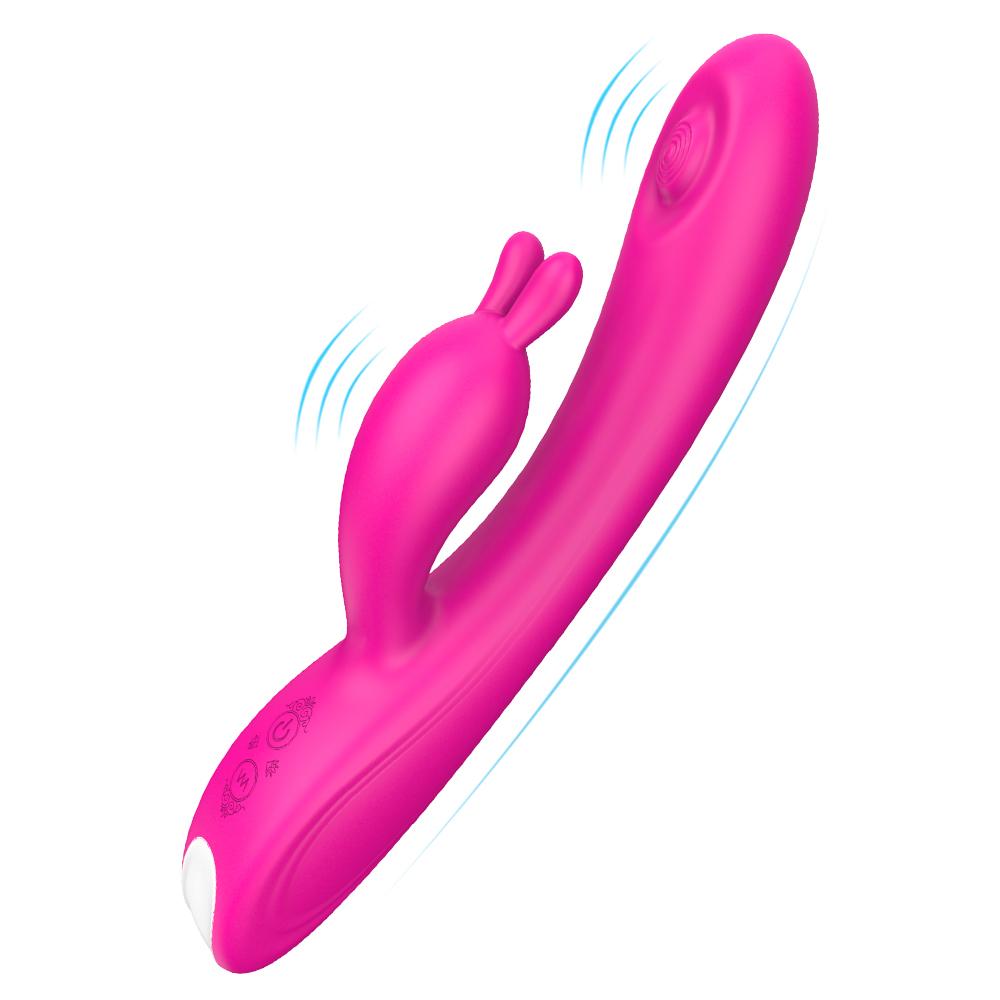 Usb Rechargeable Waterproof Sex Toys G Spot Clitoris Rabbit Vibrator Women Vibrator