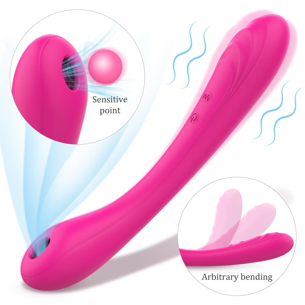  9 Vibration Waterproof Silicone Clitoris Pussy Nipple Breast Stimulator Sucker Sucking Vibrator Sex Toys Women