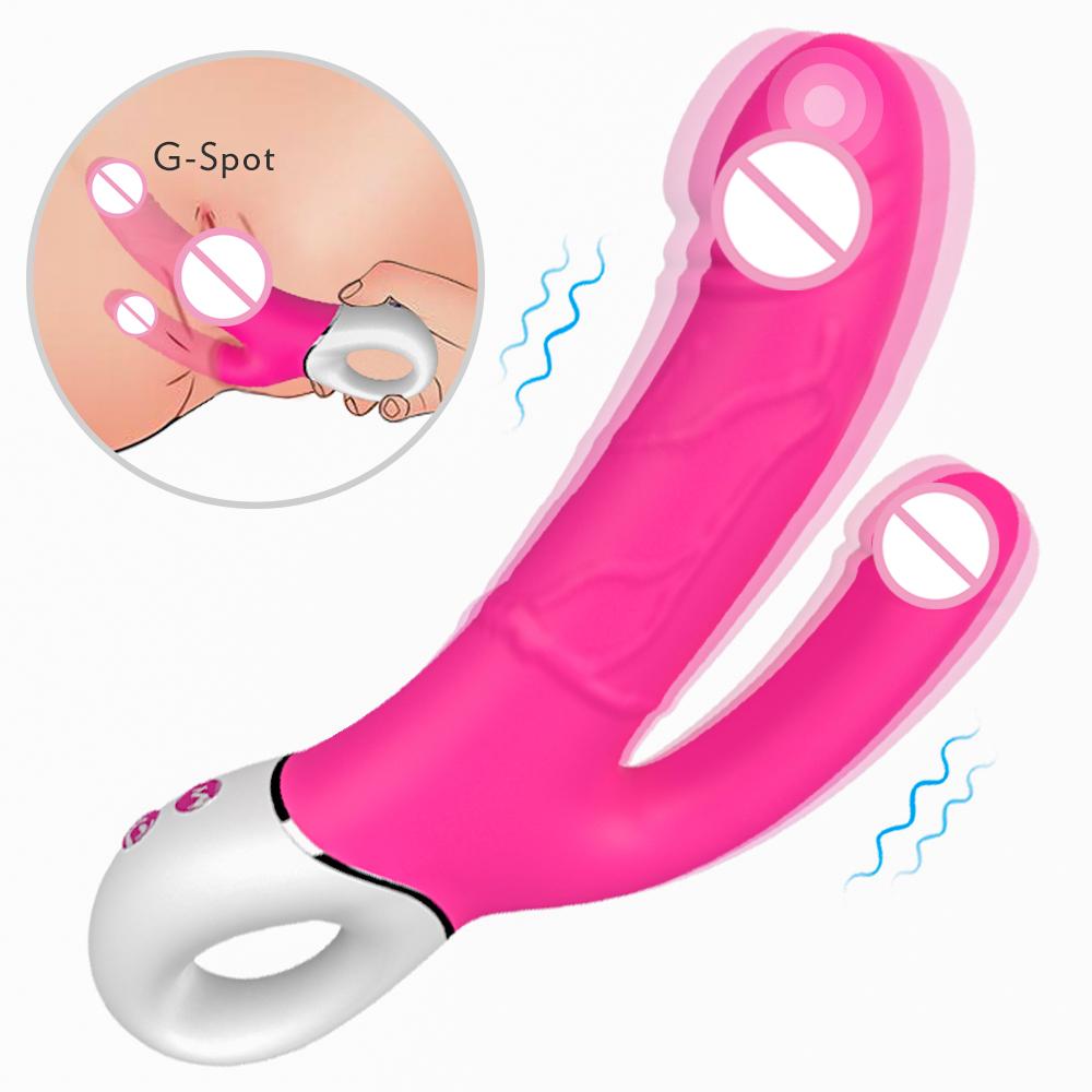  G Spot Rabbit Vibrator Realistic Penis Electric Double Anal Dildo Shop Dildo Vibrator For Women Vagina