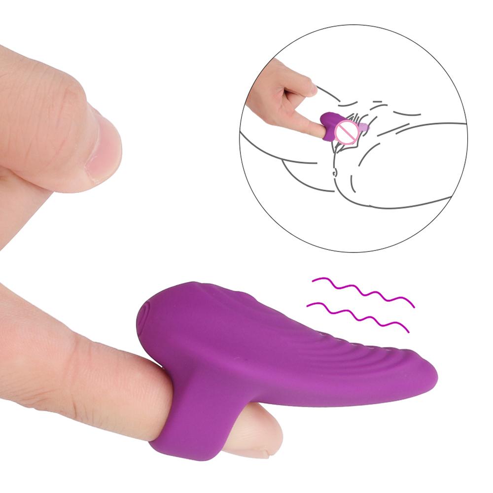  Mini Bullet Pussy Finger Vibrator Sex Toy Clitoris Stimulation Massager Great Finger Vibrators For Woman