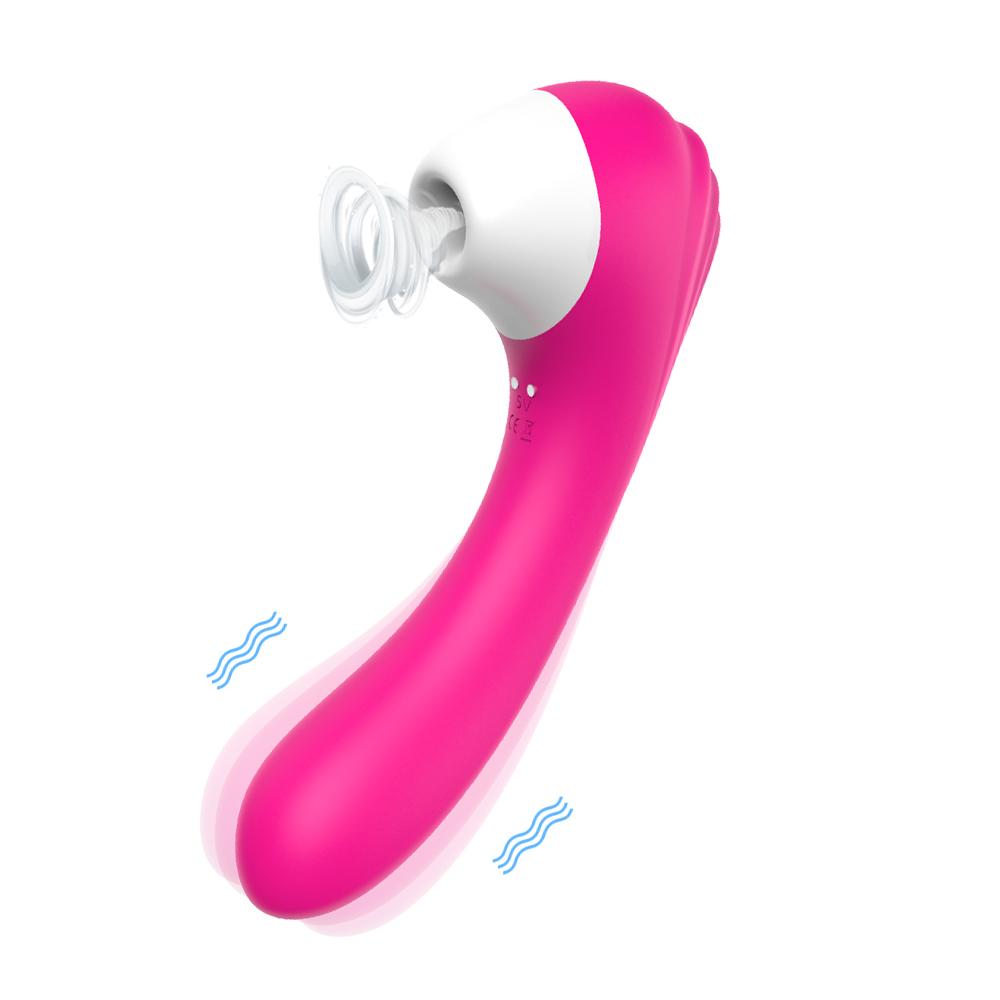  9*9 Vibration Silicone Vaginal Massage Clitoris Pussy Nipple Breast Sucker Sucking Vibrator Sex Toys Women