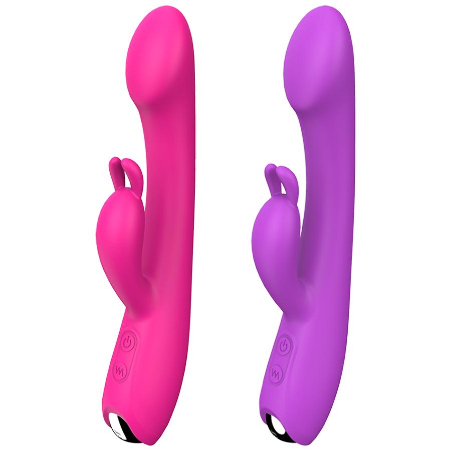 Rechargeable 9 Speeds Adult Product Rabbit Vibrator,Clitoris Stimulator And G Spot Vibrator