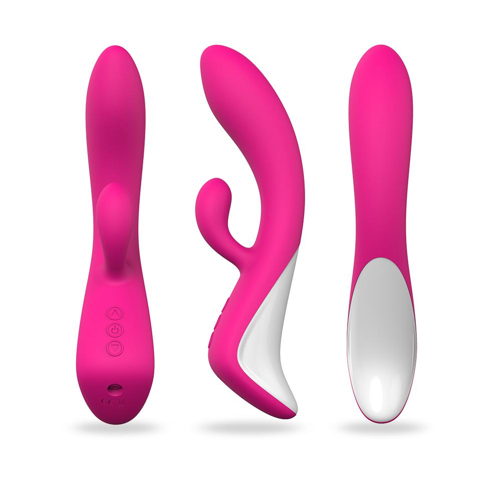 Luxury Adult Product Moving 9*9 Dual Vibration Modes G Spot Clit Stimulatewomen Rabbit Vibrator Sex Toy