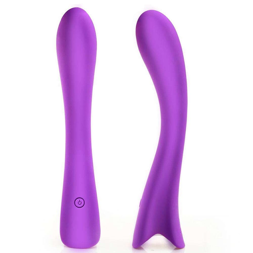 Hot Sale  Silicone Recharger Waterproof 9 Vibration Modes Dildo Vibrator Sex Toy For Women Couple