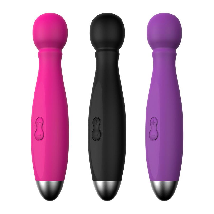 Waterproof Sex Toy Powerful Women Vibrator,Wand Massager And Attachments For Full Body Stimulation