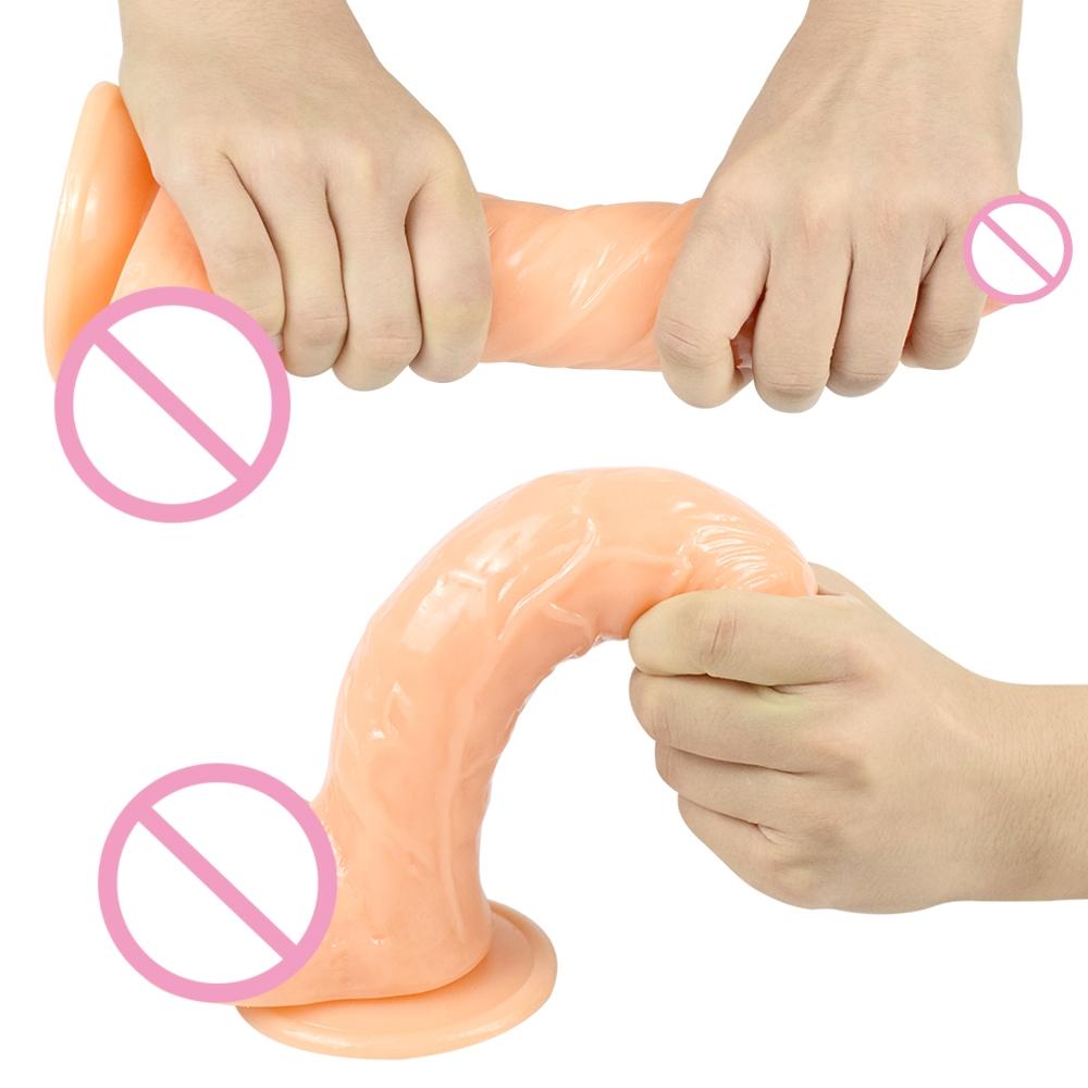 Gelance Gl-g7 23cm 9inch Body Safe Real Penis Realistic Dildo Sex Toys For Women Adult Product Big Dildos For Female