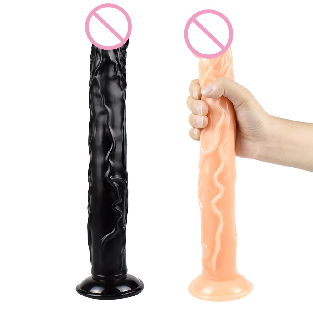 Gelance Gl-g9 34cm 13.38inch Body Safe Real Penis Realistic Dildo Sex Toys For Women Adult Product Big Dildos For Female