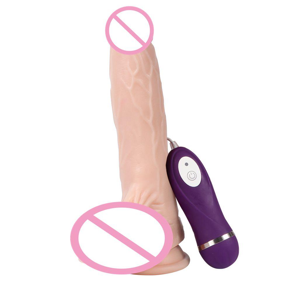  High Quality Electric Sex Toy Dildo Vibration For Women Vaginal And Anal Play Sexy Lustful Feeling