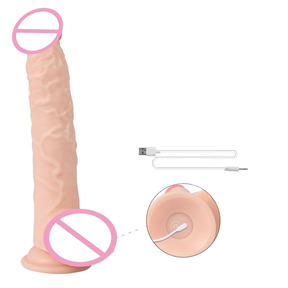  Lifelike Electric Dildo Vibrating Male Penis For Women Vagina Masturbation Anal Play Real Sexual Experience