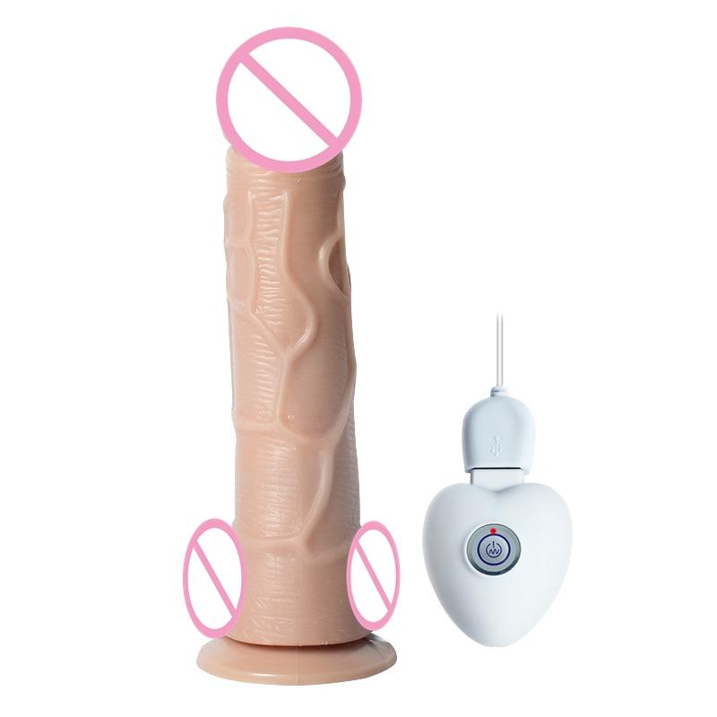  Attractive Large Size Big Electric Dildo For Women Pussy Masturbation Hands-free Play Usb Recharging