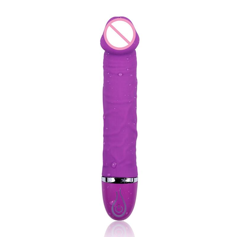 Realistic Dildo Vibrator Sex Toys Clitoris G Spot Women Electric Penis