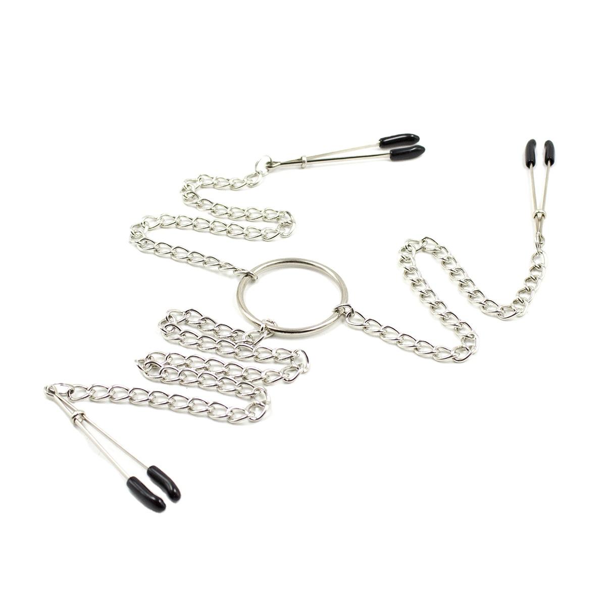 Sm Bondage Boutique Adjustable Nipple Clamps And Clit Clamp