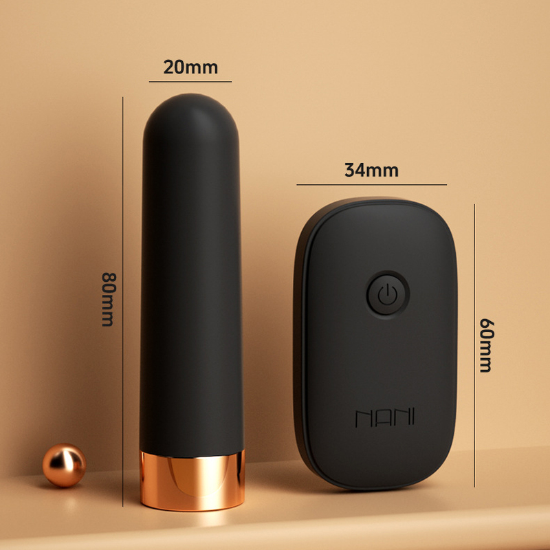 Mini Bullet Vibrator Rechargeable 10 Speeds - Wireless remote control