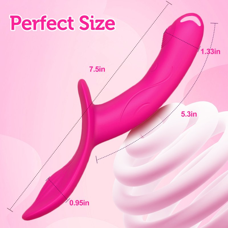 Wearable Double Vibrator Strap-on Dildo