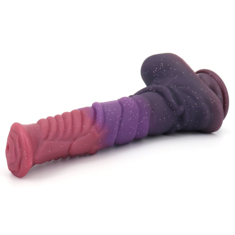 Starry Soft Silicone Fantasy Dildo - J