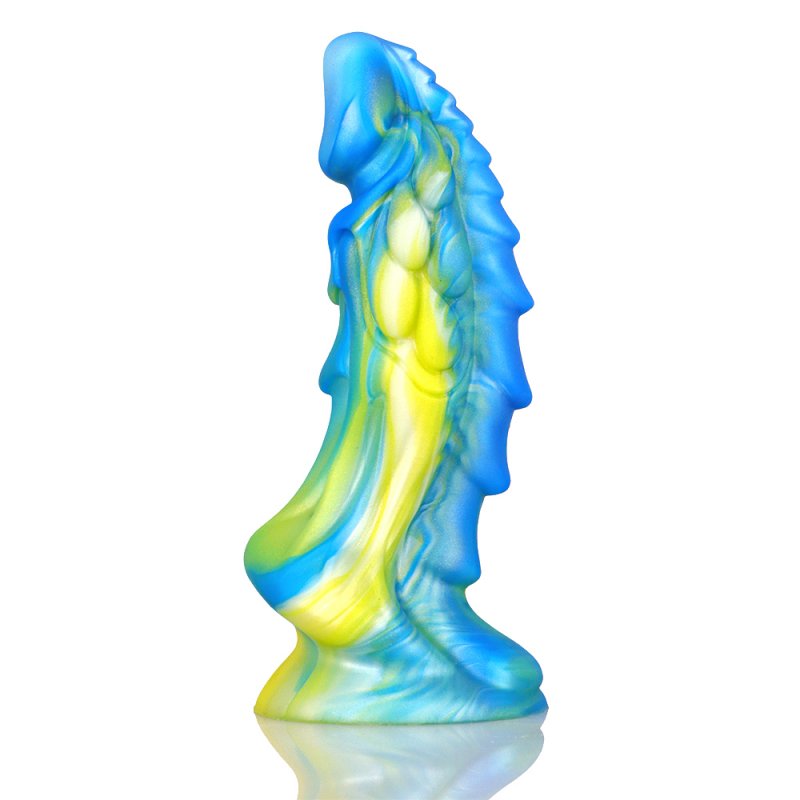 Unicorn Lifelike Silicone Dildo - Colorful