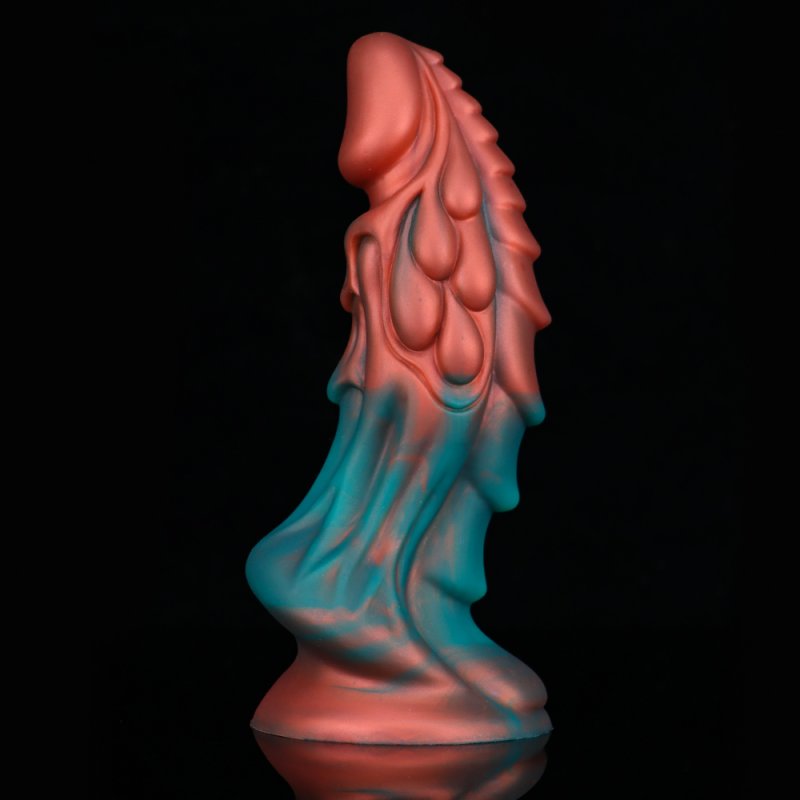 Unicorn Lifelike Silicone Dildo - Colorful