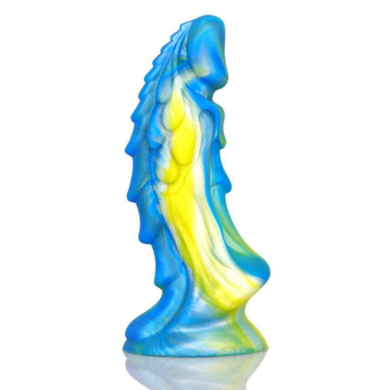 Unicorn Lifelike Silicone Dildo - Colorful