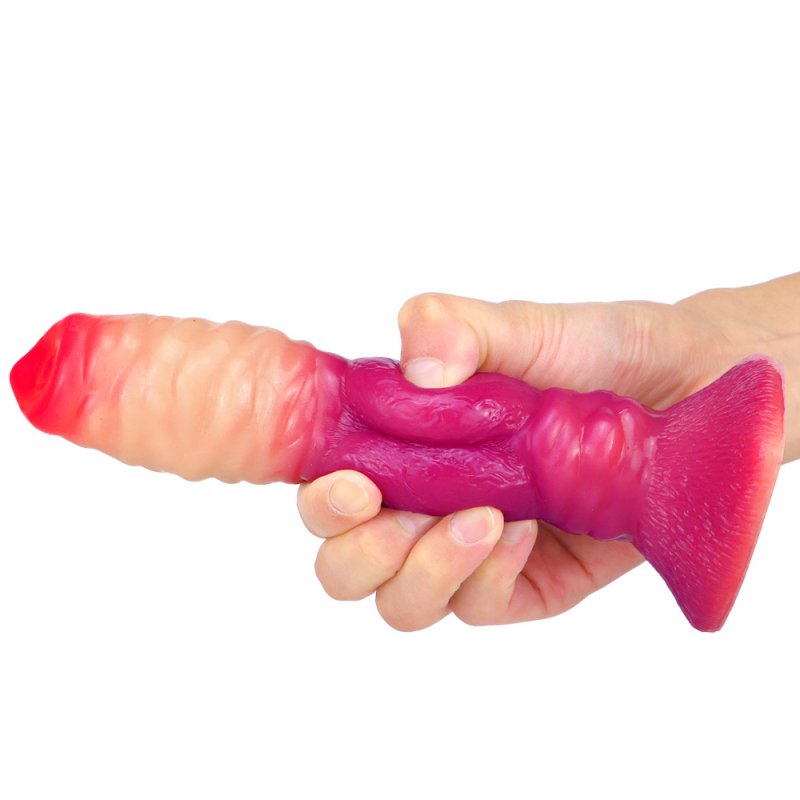 Gradient Color Animal Dildos - 04