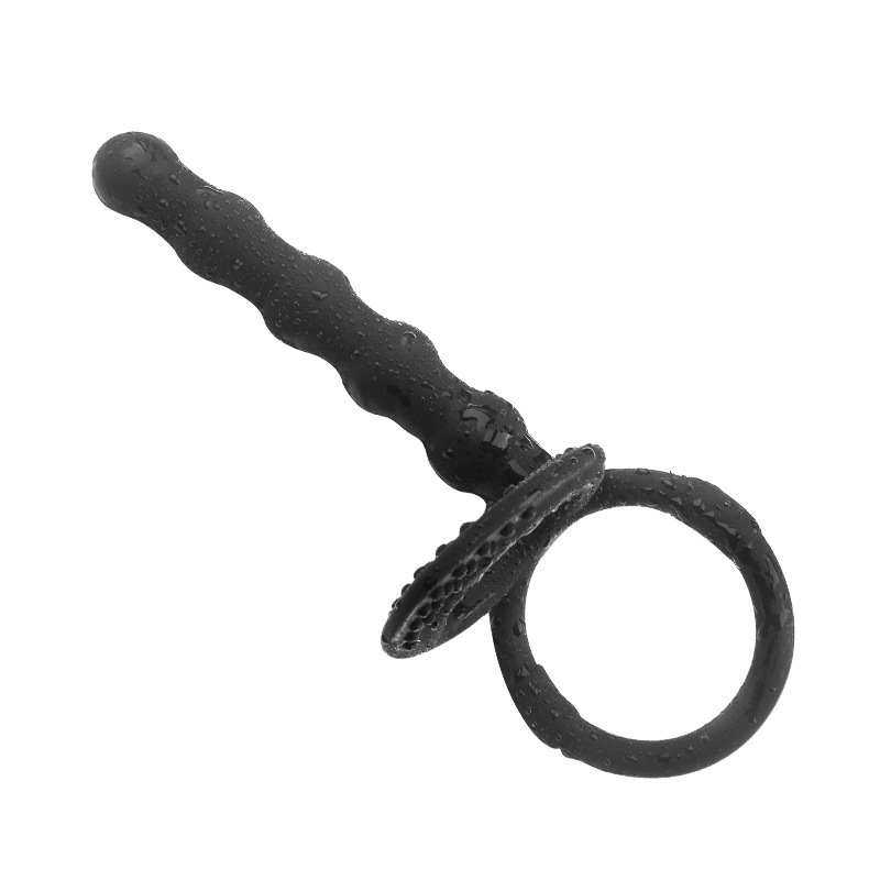 Cock & Ball Ring with Anal Beads