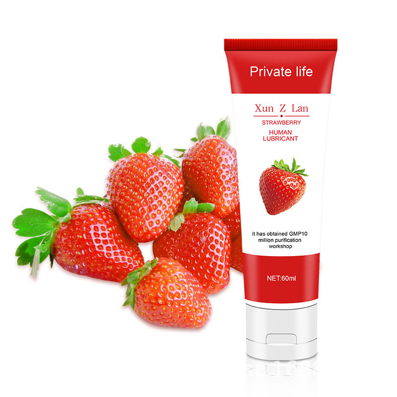 Body Lubricant Peach Strawberry Cherry Fruit Flavor Lube Ml