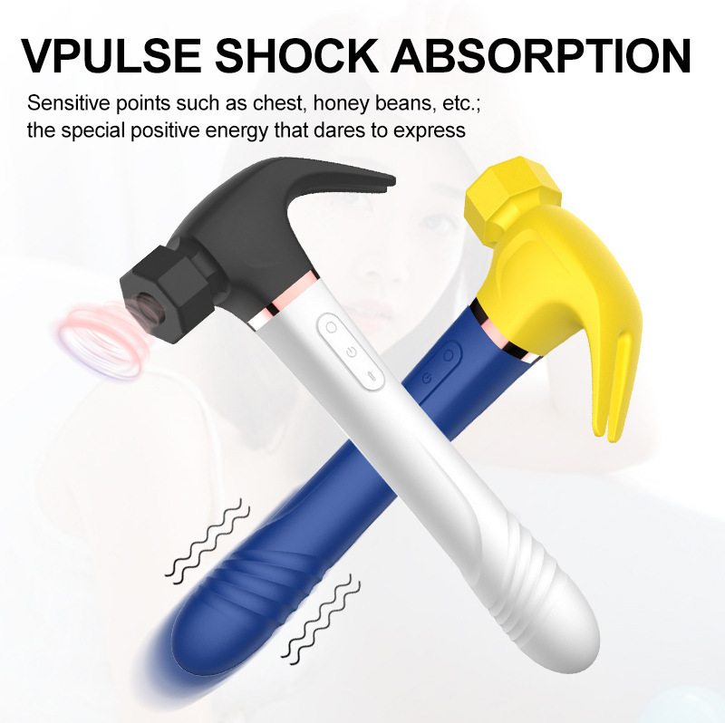 Hammer vibrator suction+extension