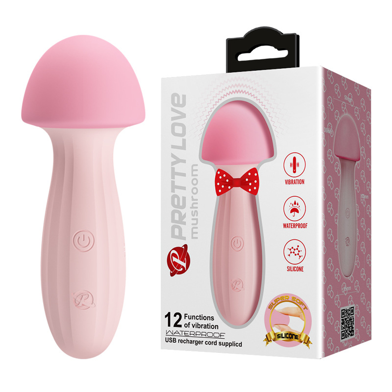 Mushroom Head Vibration Massage AV Stick