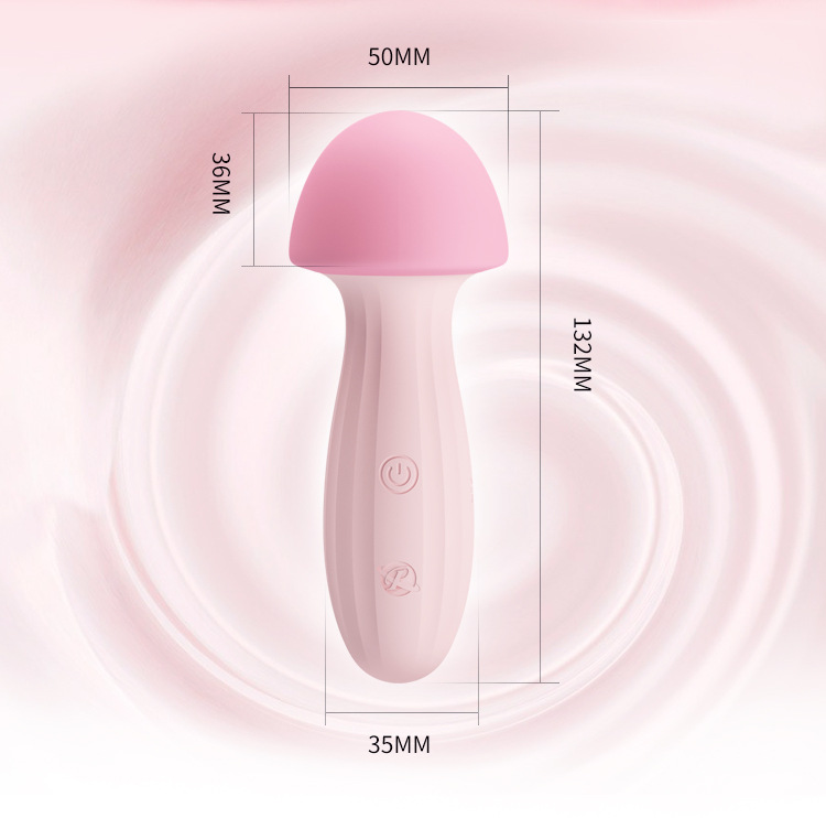 Mushroom Head Vibration Massage AV Stick