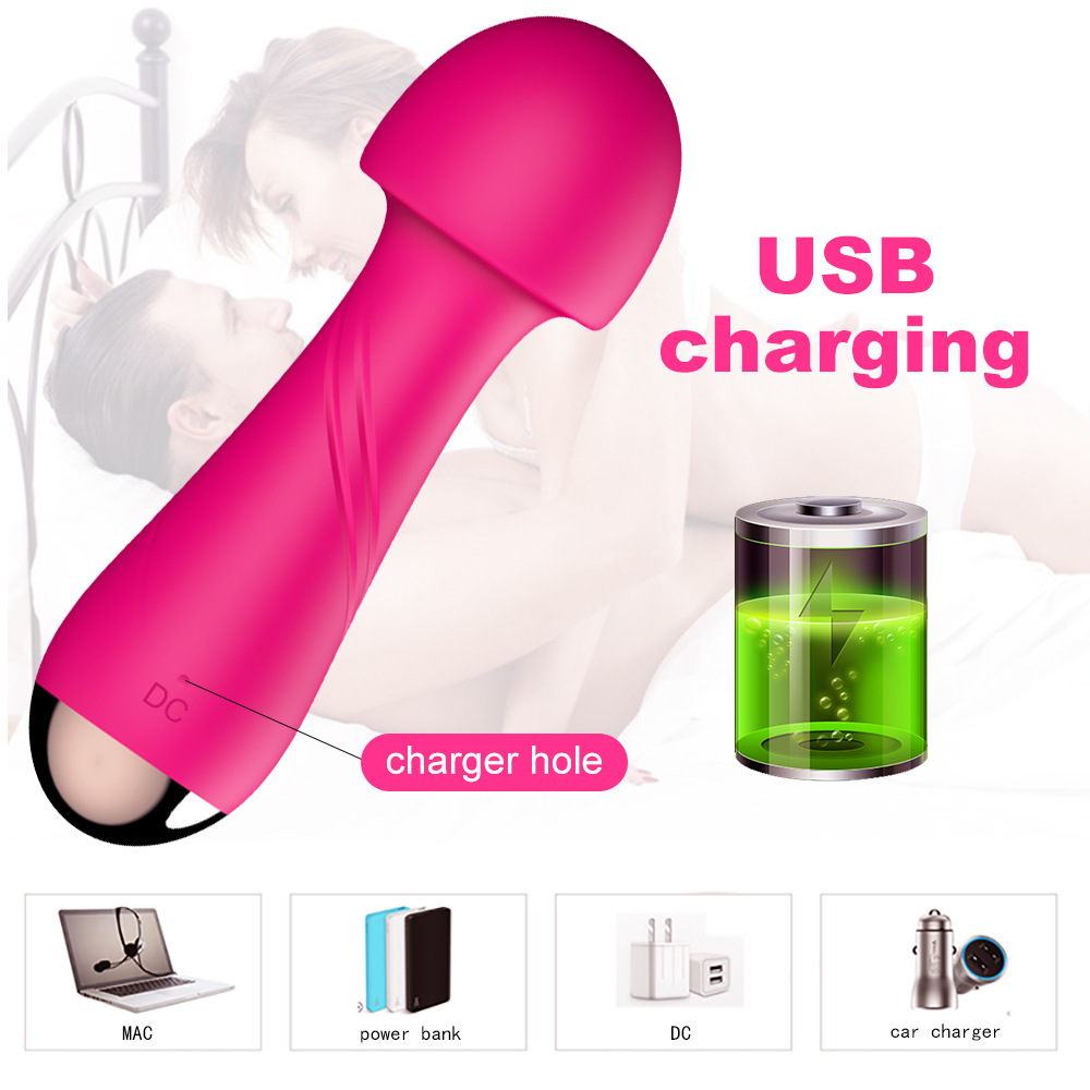 Mushroom Head Mini AV vibrator