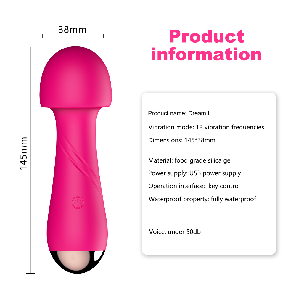 Mushroom Head Mini AV vibrator