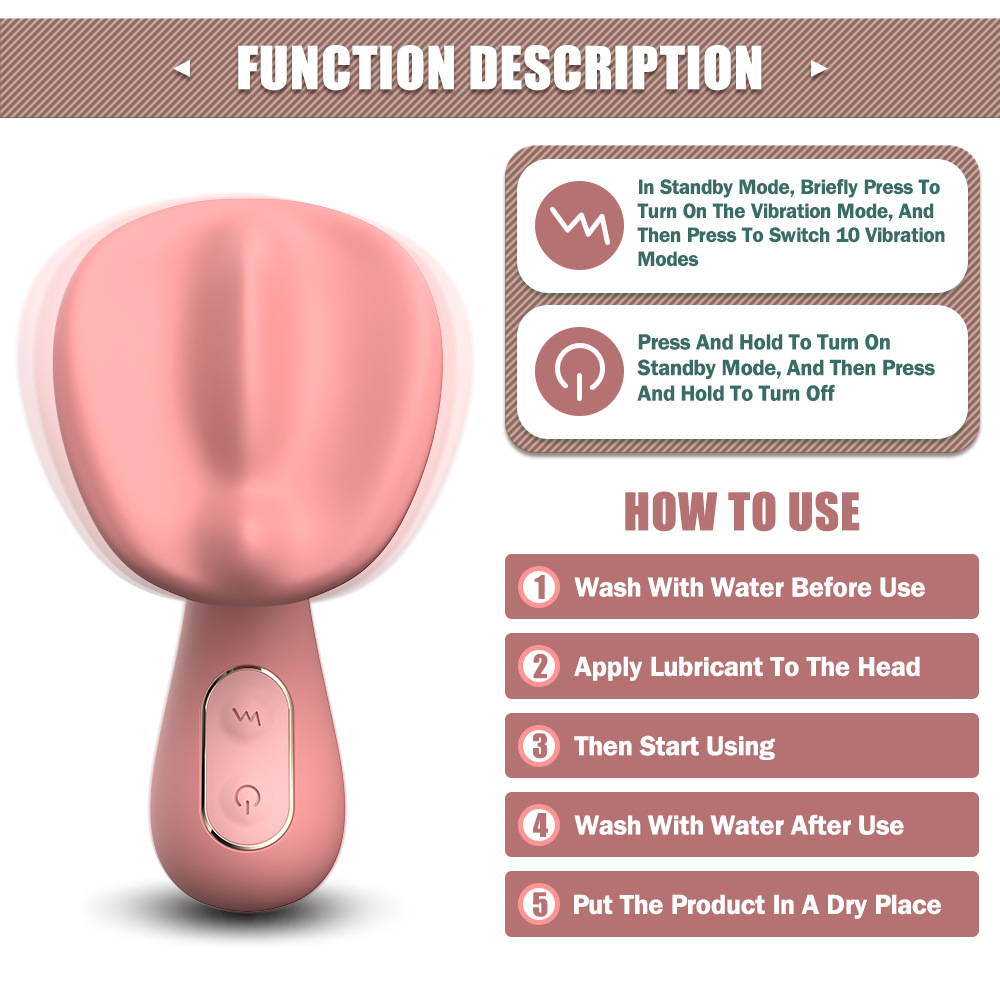 Venus Mushroom Head Jumping Egg vibrator