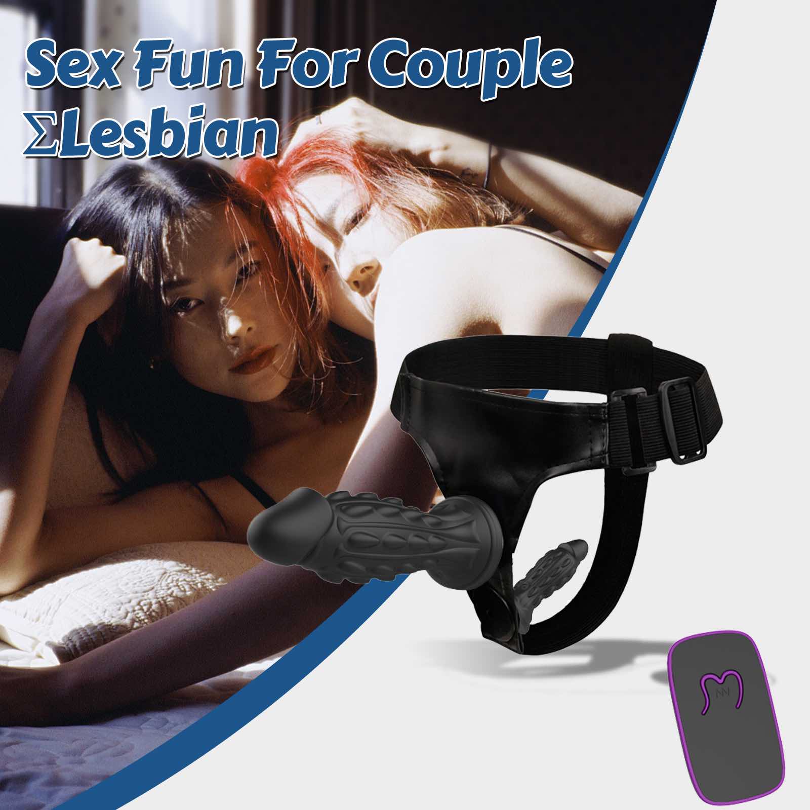 Wireless remote control Women Strap On Dildos